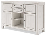 Robbinsdale Antique White Dining Server by Ashley at Eve Furniture