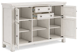 Robbinsdale Antique White Dining Server by Ashley at Eve Furniture