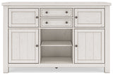 Robbinsdale Antique White Dining Server by Ashley at Eve Furniture