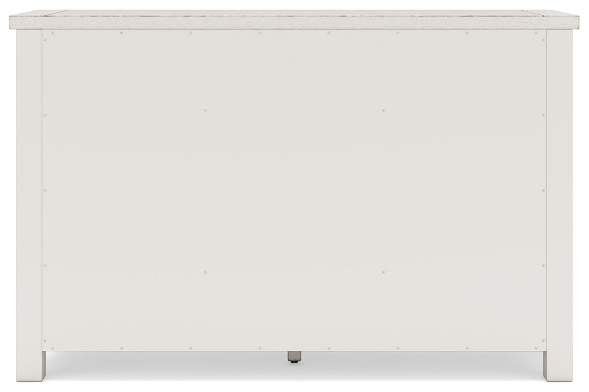 Robbinsdale Antique White Dining Server by Ashley at Eve Furniture