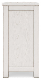 Robbinsdale Antique White Dining Server by Ashley at Eve Furniture