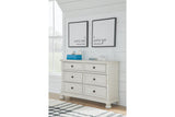 Robbinsdale Antique White Dresser by Ashley at Eve Furniture