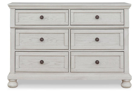 Robbinsdale Antique White Dresser by Ashley at Eve Furniture