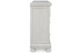Robbinsdale Antique White Dresser by Ashley at Eve Furniture