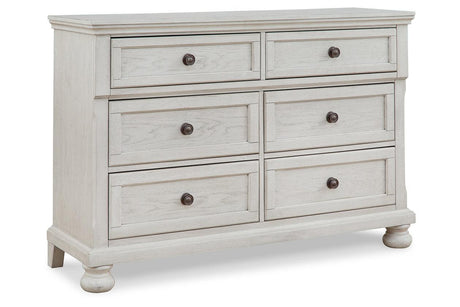 Robbinsdale Antique White Dresser by Ashley at Eve Furniture