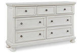 Robbinsdale Antique White Dresser by Ashley at Eve Furniture