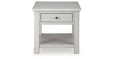 Robbinsdale Antique White End Table by ASHLEY FURNITURE at Eve Furniture
