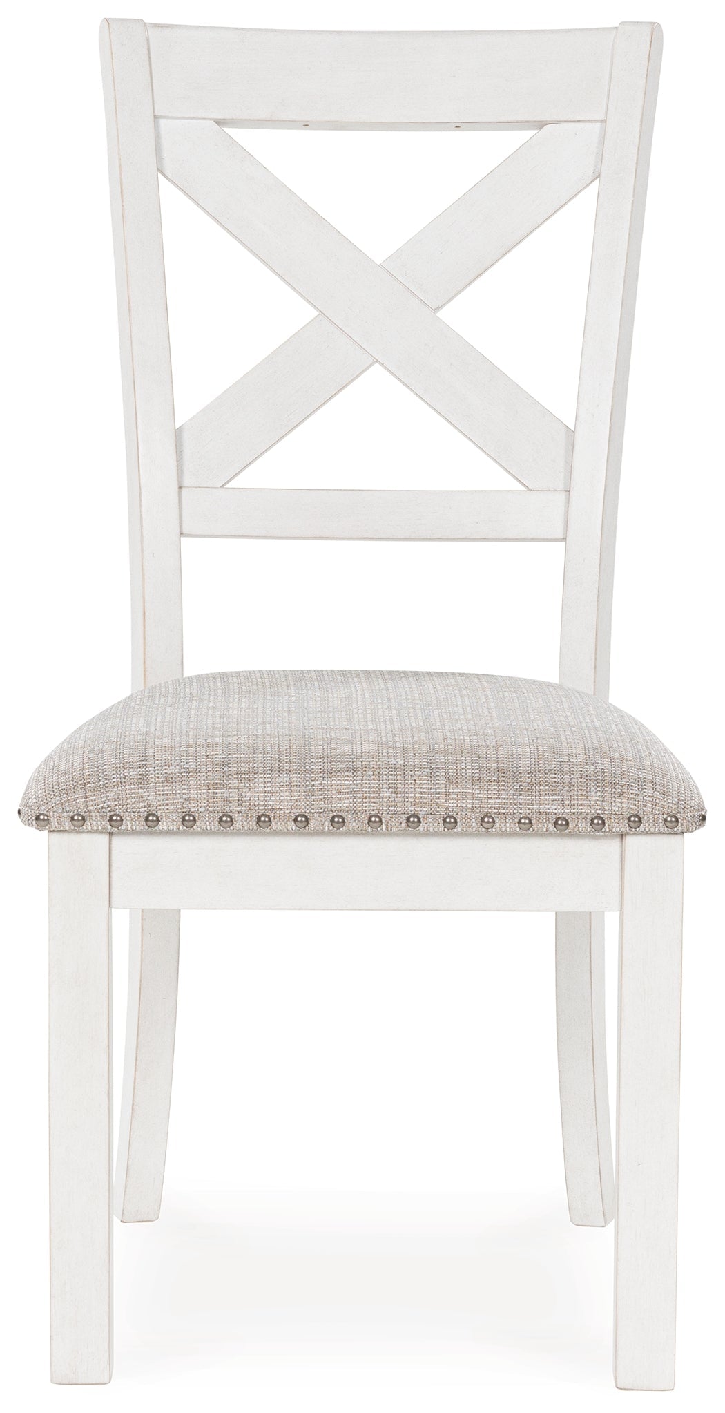 Robbinsdale Antique White Extendable Dining Room Set by Ashley at Eve Furniture