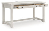 Robbinsdale Antique White Home Office Desk by Ashley at Eve Furniture