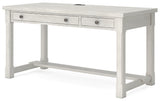 Robbinsdale Antique White Home Office Desk by Ashley at Eve Furniture