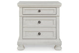 Robbinsdale Antique White Nightstand by Ashley at Eve Furniture