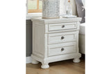 Robbinsdale Antique White Sleigh Storage Platform Bedroom Set by Ashley at Eve Furniture