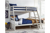 Robbinsdale Antique White Twin over Full Bunk Bed by Ashley at Eve Furniture