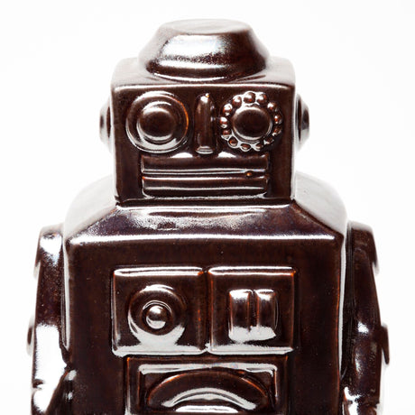 Robby Bronze Polished Robot by Mercana at Eve Furniture