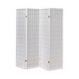 Roberto White 4-Panel Folding Screen by Coaster at Eve Furniture