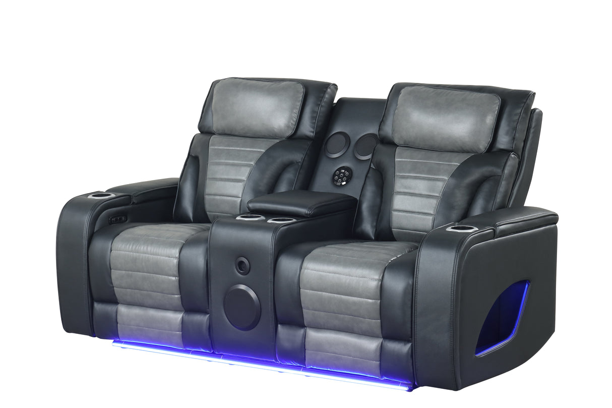 Robin Black 3-Piece Power Reclining Set [Special Price] by New Era Innovations at Eve Furniture