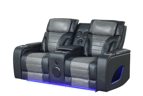 Robin Black 3-Piece Power Reclining Set [Special Price] by New Era Innovations at Eve Furniture