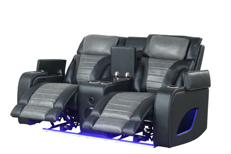 Robin Black 3-Piece Power Reclining Set [Special Price] by New Era Innovations at Eve Furniture