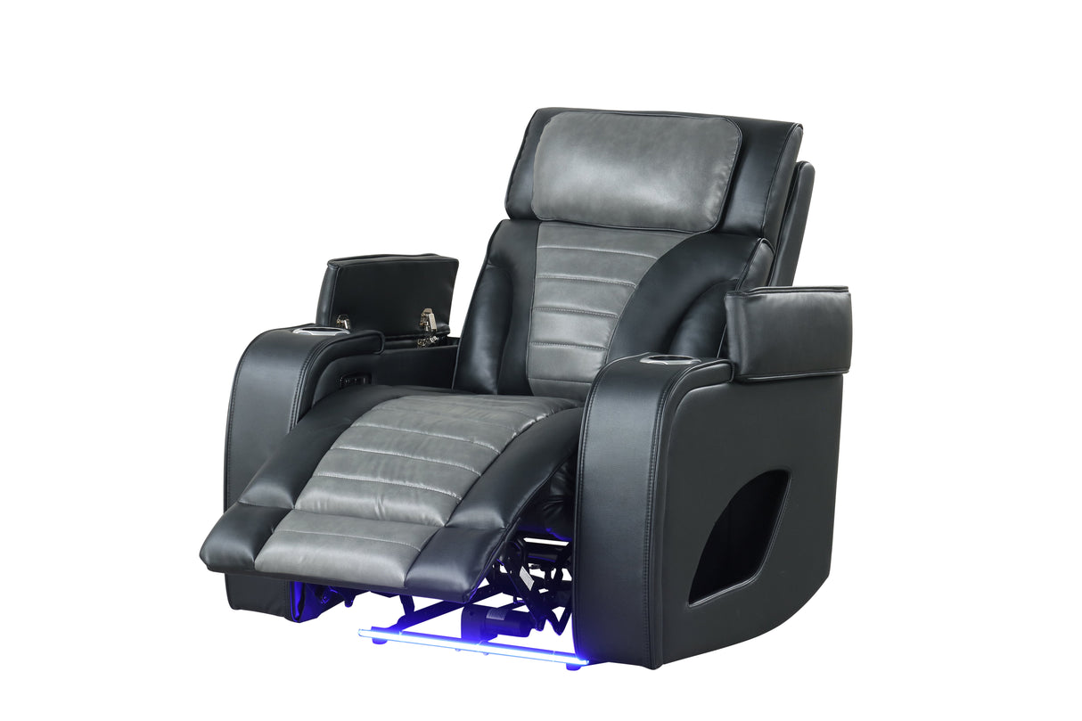 Robin Black 3-Piece Power Reclining Set [Special Price] by New Era Innovations at Eve Furniture