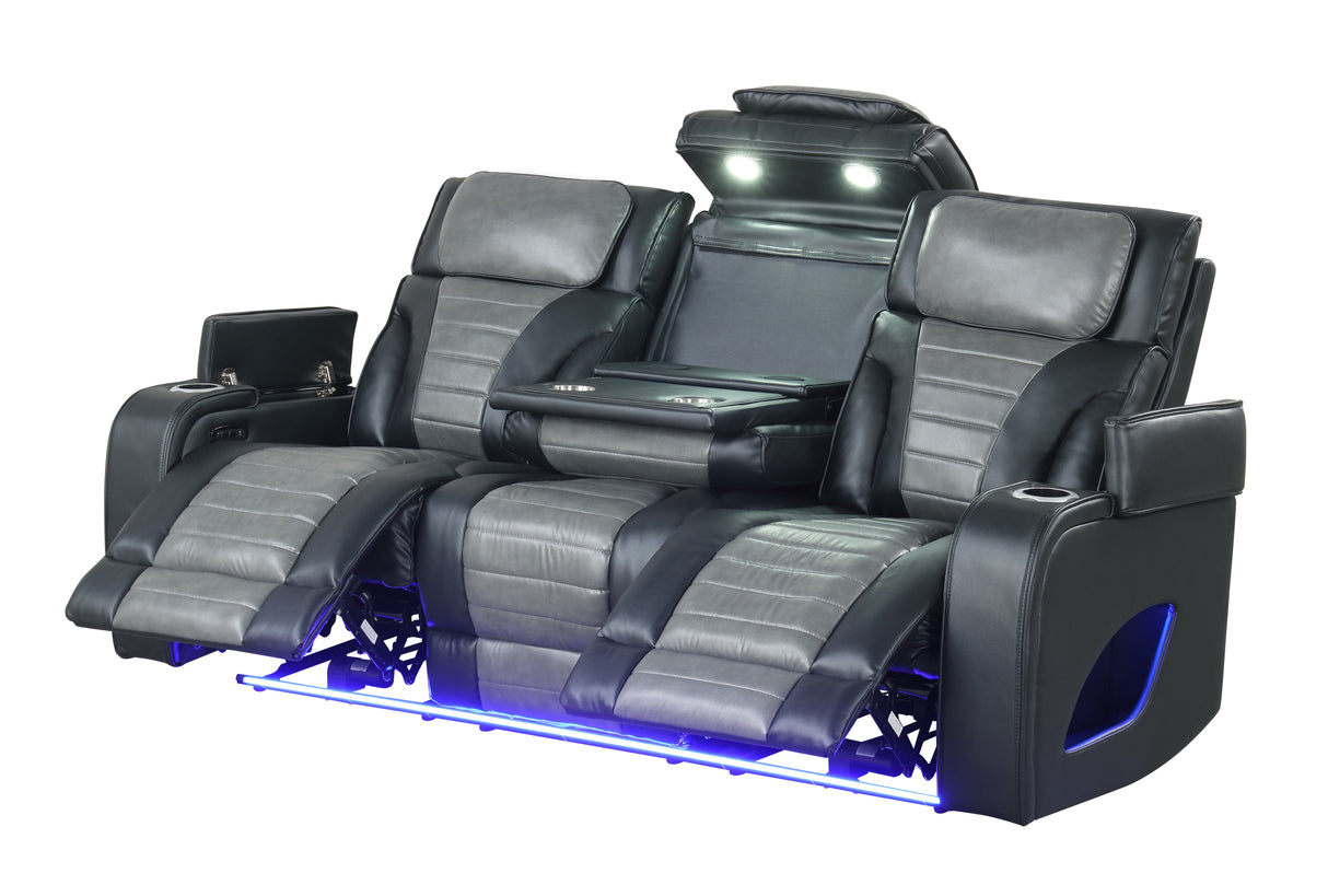 Robin Black 3-Piece Power Reclining Set [Special Price] by New Era Innovations at Eve Furniture