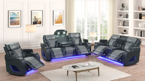 Robin Black 3-Piece Power Reclining Set [Special Price] by New Era Innovations at Eve Furniture