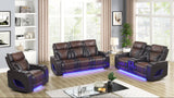 Robin Brown 3-Piece Power Reclining Set [Special Price] by New Era Innovations at Eve Furniture