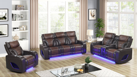 Robin Brown 3-Piece Power Reclining Set [Special Price] by New Era Innovations at Eve Furniture