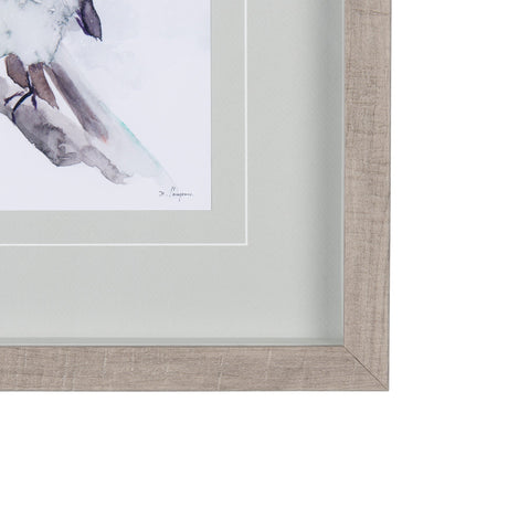 Robin I by Mercana Studio a Hand Embellished Textured Framed Art Print Matted under Glass by Mercana at Eve Furniture