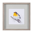 Robin I by Mercana Studio a Hand Embellished Textured Framed Art Print Matted under Glass by Mercana at Eve Furniture
