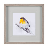 Robin I by Mercana Studio a Hand Embellished Textured Framed Art Print Matted under Glass by Mercana at Eve Furniture