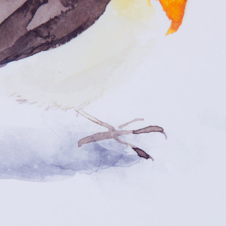 Robin II by Mercana Studio a Hand Embellished Textured Framed Art Print Matted under Glass by Mercana at Eve Furniture