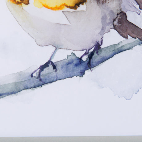 Robin III by Mercana Studio a Hand Embellished Textured Framed Art Print Matted under Glass by Mercana at Eve Furniture