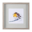 Robin III by Mercana Studio a Hand Embellished Textured Framed Art Print Matted under Glass by Mercana at Eve Furniture