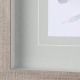 Robin IV by Mercana Studio a Hand Embellished Textured Framed Art Print Matted under Glass by Mercana at Eve Furniture