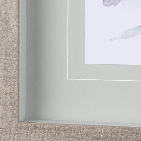 Robin IV by Mercana Studio a Hand Embellished Textured Framed Art Print Matted under Glass by Mercana at Eve Furniture