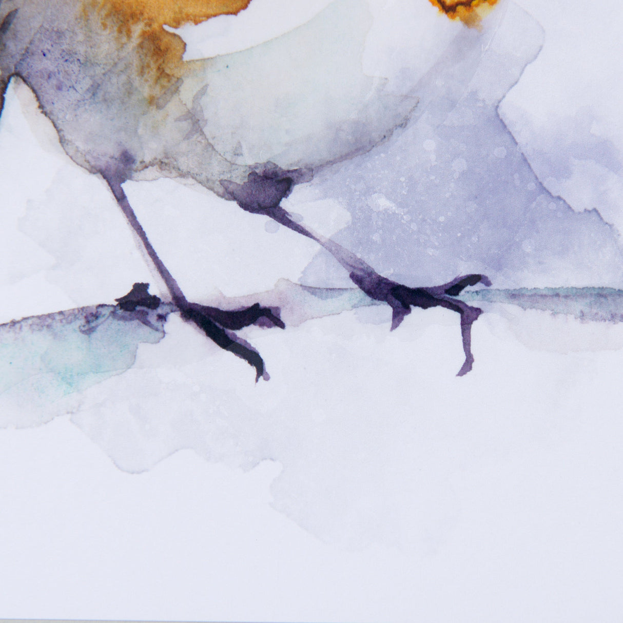 Robin IV by Mercana Studio a Hand Embellished Textured Framed Art Print Matted under Glass by Mercana at Eve Furniture