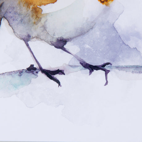 Robin IV by Mercana Studio a Hand Embellished Textured Framed Art Print Matted under Glass by Mercana at Eve Furniture