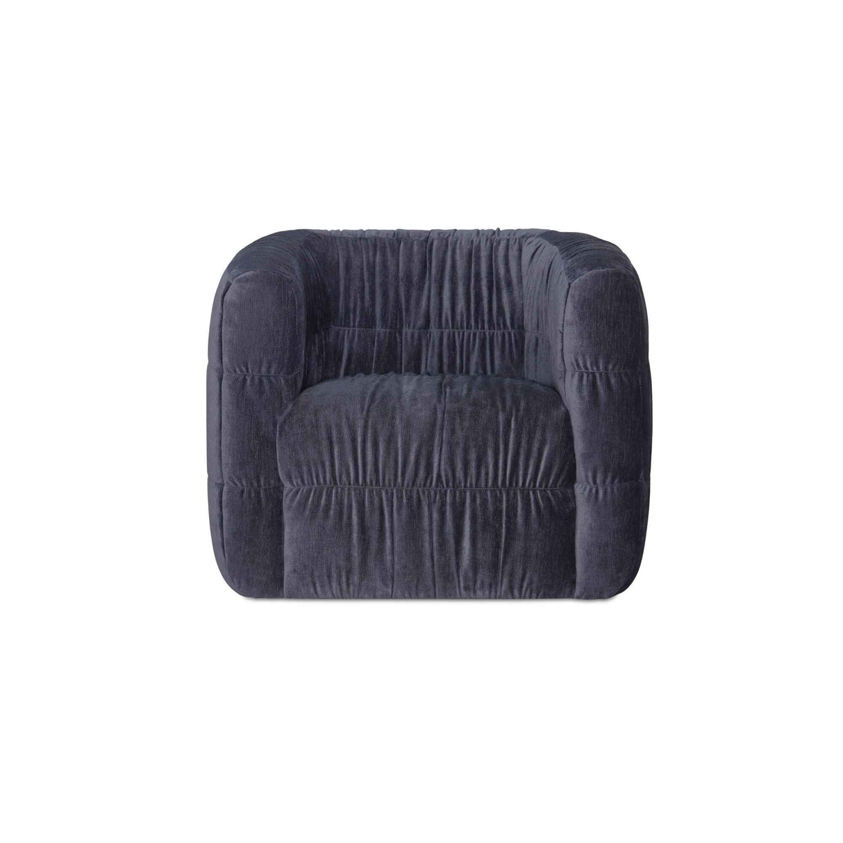 Robson Navy Swivel Chair by Moe's Home at Eve Furniture