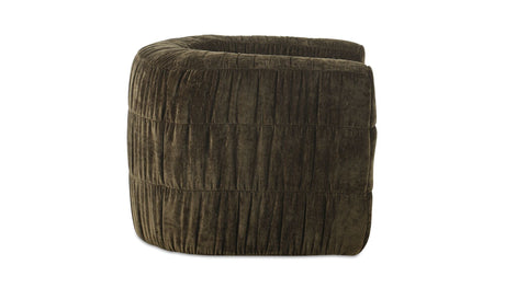 Robson Swivel Chair Dark Green by Moe's Home at Eve Furniture