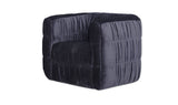 Robson Swivel Chair Navy by Moe's Home at Eve Furniture