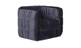 Robson Swivel Chair Navy by Moe's Home at Eve Furniture