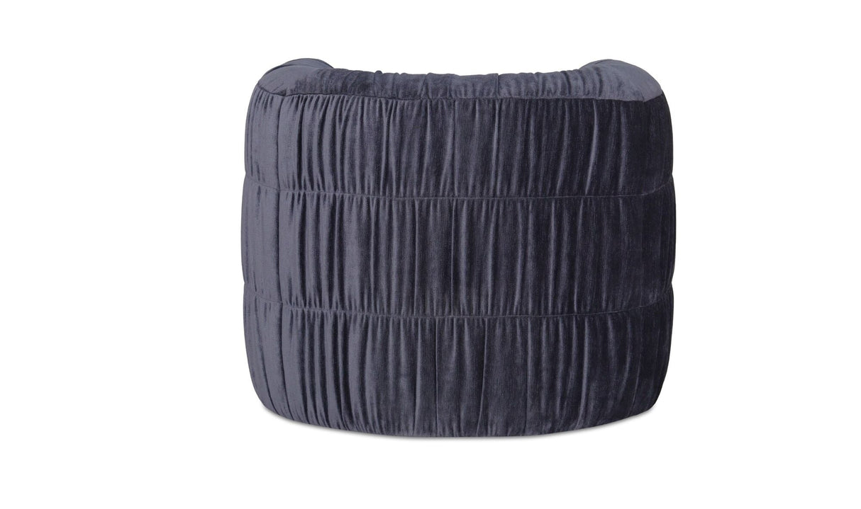 Robson Swivel Chair Navy by Moe's Home at Eve Furniture