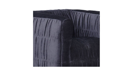 Robson Swivel Chair Navy by Moe's Home at Eve Furniture