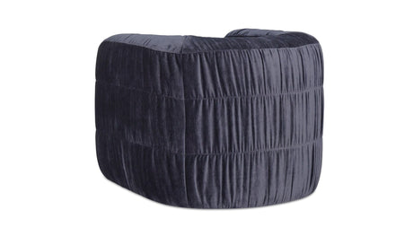 Robson Swivel Chair Navy by Moe's Home at Eve Furniture