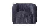 Robson Swivel Chair Navy by Moe's Home at Eve Furniture
