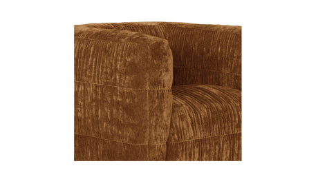 Robson Swivel Chair Toffee by Moe's Home at Eve Furniture