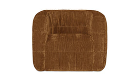 Robson Swivel Chair Toffee by Moe's Home at Eve Furniture