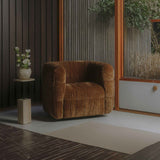 Robson Toffee Swivel Chair by Moe's Home at Eve Furniture