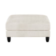 Robstown Beige Ottoman by Homelegance at Eve Furniture