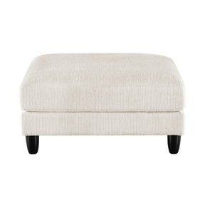 Robstown Beige Ottoman by Homelegance at Eve Furniture